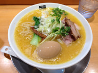 「濃厚鶏そば＋味玉  850＋100円」@竹末東京プレミアムの写真