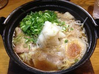 「鍋焼らうめん（680円）」@鍋焼らうめん ぽんの写真