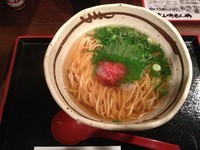 「梅しそ支那そば+裏雑炊（850円+300円）」@花いちもんめの写真