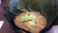 「みそらぁ麺 （ハーフ）+海苔(クーポンサービス)」@らぁ麺 はせ川の写真