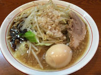 「☆デフォラーメン 味玉トッピング☆」@らーめん ◯八の写真