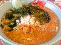 「プレミアム醤油とんこつ (830円)」@山岡家 成田店の写真