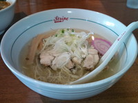 「10月限定麺 鶏ソバ Classic set」@ストライプ ヌードルズの写真