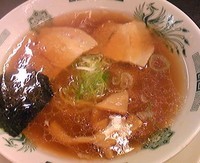 「中華そば」@熱烈中華食堂 日高屋 阪急大井町ガーデン店の写真