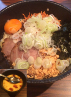 「饗ジャンクそば 820円  自家製なめらかプリン280円」@麺屋渡来人外伝 麺屋饗者 ～KYOUJA～の写真