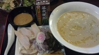「鶏白湯ラーメン手火山式本枯鰹節使用　800円」@宮崎郷土料理 どぎゃんの写真
