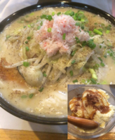 「海鮮ちゃんぽん  830円＋季節のアイス280円」@麺屋 扇 SENの写真