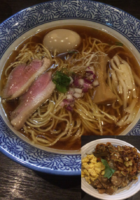 「芳醇鴨そば熟成濃厚味玉付き1000円」@麺処 ほん田 nijiの写真