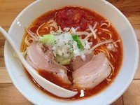 「完熟とまとらーめん  ¥750」@らーめん カッパハウスの写真