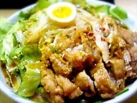 「限定裏メニュー【からあげ冷やし】７００円」@中華まるよしの写真