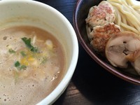 「鶏塩つけ麺」@麺屋 にし田の写真