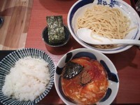 「辛つけ麺」@麺や 葵 日暮里駅前店の写真