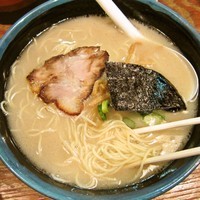 「元○らーめん＋替玉　690+150=840円」@九州らーめん もとまるの写真