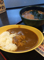 「カレーセット500円」@ゆで太郎 西五反田五丁目店の写真