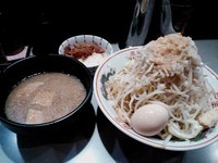「【限定】ジャンクなつけそば(中) ￥800 他」@中華蕎麦 瑞山（ZUIZAN）の写真