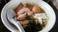 「煮干濃麺HV ニボ飯セット￥950」@濃麺 海月の写真