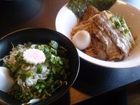 「【限定】台湾和えつけ〜辛〜」@らーめん・つけめん 八角の写真