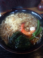 「たぬきそば430円」@そば政の写真