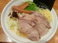 「限定 塩こうじらぁ麺（９００円）＋チャーシュー」@麺道 GENTENの写真