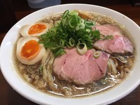 「味玉煮干ラーメン」@らーめん 香澄 阿波座本店の写真