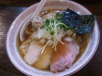 「淡麗 煮干し醤油ラーメン(標準)＋替え玉×2」@らぁめん小池の写真