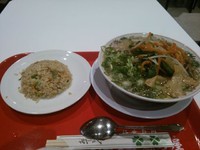 「タンメン野菜醤油ラーメン」@京都北白川 ラーメン魁力屋 イオンモール京都桂川店の写真