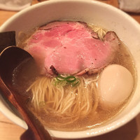 「味玉そば」@中華蕎麦 蘭鋳の写真