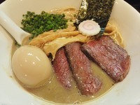 「【限定】濃厚伊吹イタヤそば850円＋その他」@おおぜき中華そば店の写真