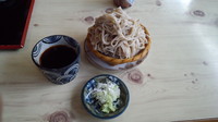 「もりそば（大盛り）［800円］」@そば処 鳩美の写真