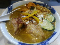 「【限定】ハロウィンらーめん」@麺屋 扇 SENの写真