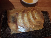 「一口餃子(5ケ)(220円)」@我馬 西条店の写真