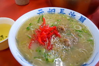 「ラーメン（５００円）」@元祖 長浜屋の写真