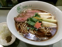 「【限定】鴨だし中華蕎麦900円」@中華蕎麦 瑞山（ZUIZAN）の写真
