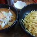 辛味噌つけ麺　890円　野菜増しにんにく少し