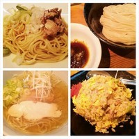 「小麦三昧＋セットチャーハン (141023）」@らーめん芝浜の写真