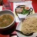 みそつけ麺並（白）＋かご盛り