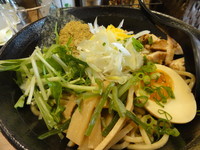 「まぜそば￥700中盛無料」@38 NOODLE KITCHENの写真