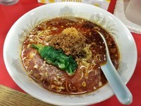 「担々麺（激辛) \790＋小ライス \100」@桃天花の写真