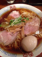 「味玉中華そば」@中華そば しば田の写真