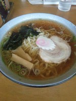 「手打ちラーメン¥600」@いずみや 本店の写真