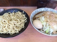 「つけ麺 野菜ちょい乗せ」@魔人豚の写真