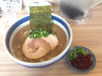 「あっさり和風エビ辛し中華そば  750円」@浜屋 西新井店の写真