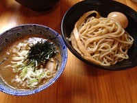 「つけ麺＋味玉」@つけ麺 弥七の写真