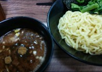 「つけ麺＋ライスサービス　800円」@武道家 龍の写真