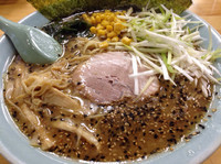 「味噌ラーメン 麺かため」@ラーメンショップ 足利50号店の写真