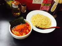 「特性麻婆つけめん（極辛）」@つけ麺 坊主の写真