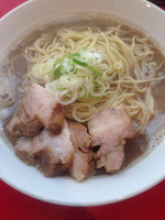 「肉そば+大盛り」@自家製麺 伊藤 浅草店の写真