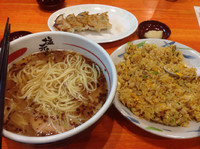 「塩ラーメンフルセット」@塩元帥 守山の写真