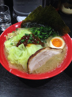 「ミソキャベツ太麺」@一剣家の写真