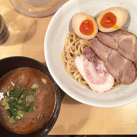 「参○伍つけ麺+味付玉子」@めんや 参○伍の写真